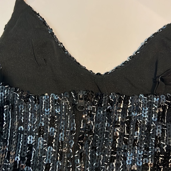 Zara Trafaluc Sequinned Strappy Crop Top - Picture 4 of 5
